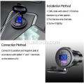 30W USB & USB Car Charger ซ็อกเก็ต 12V/24V